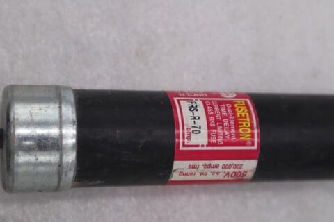 LOT OF 4 - BussFusetron FRS-R-70 Dual-Element Time-Delay Fuse - STOCK 4955A - Image 2