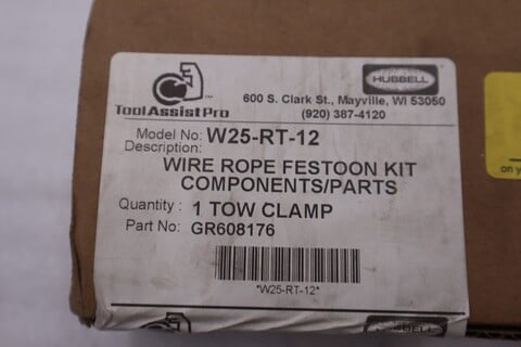 hubbell wire rope festoon components kit - Image 2