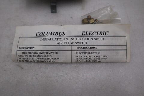 Colombus air flow switch rh3a - new in box - stock gf664a - Image 4