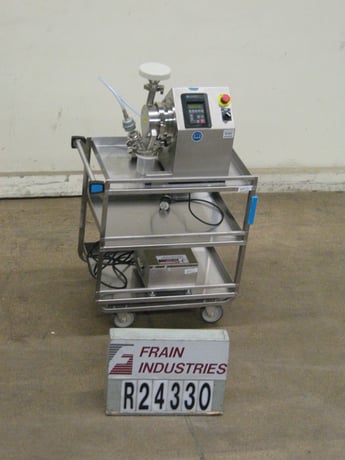 Fitzpatrick #L1A, lab scale Stainless Steel reduction/hammermill, fixed/blunt/kife hammers, 4" inlet/outlet - Image 4