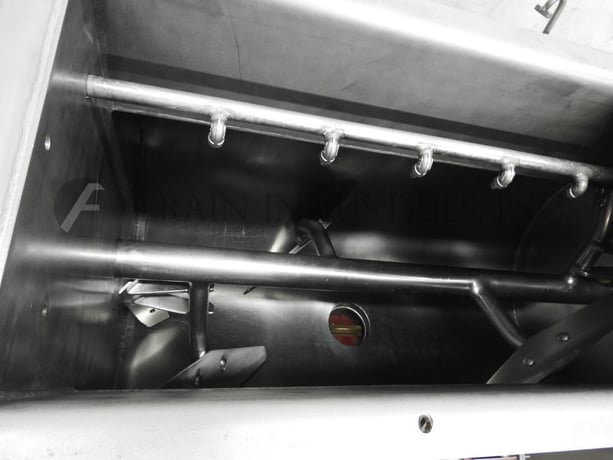 15 cu.ft. Marion #2041, jacketed paddle mixer with 316 Stainless Steel contact parts, lift up bolt down top - Image 2