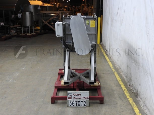 15 cu.ft. Marion #2041, jacketed paddle mixer with 316 Stainless Steel contact parts, lift up bolt down top - Image 3