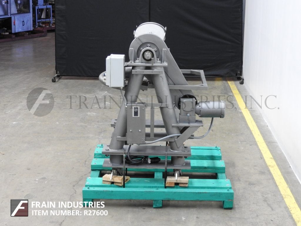1 cu.ft. Patterson, 316 Stainless Steel, twin shell mixer, .75 HP, bolt down covers, 5-3/4" ID butterfly - Image 3