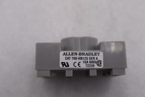 Allen-Bradley BRADLEY 700-HN125 SER. A 600V 10A Relays, lot of 2, STOCK K-3405 - Image 1