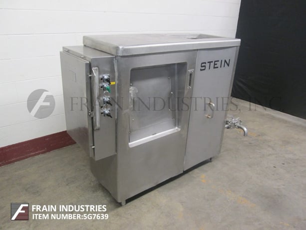 Stein Process System #V-PD, Stainless Steel auger and pump feed system with hopper & safety grid & side - Image 5