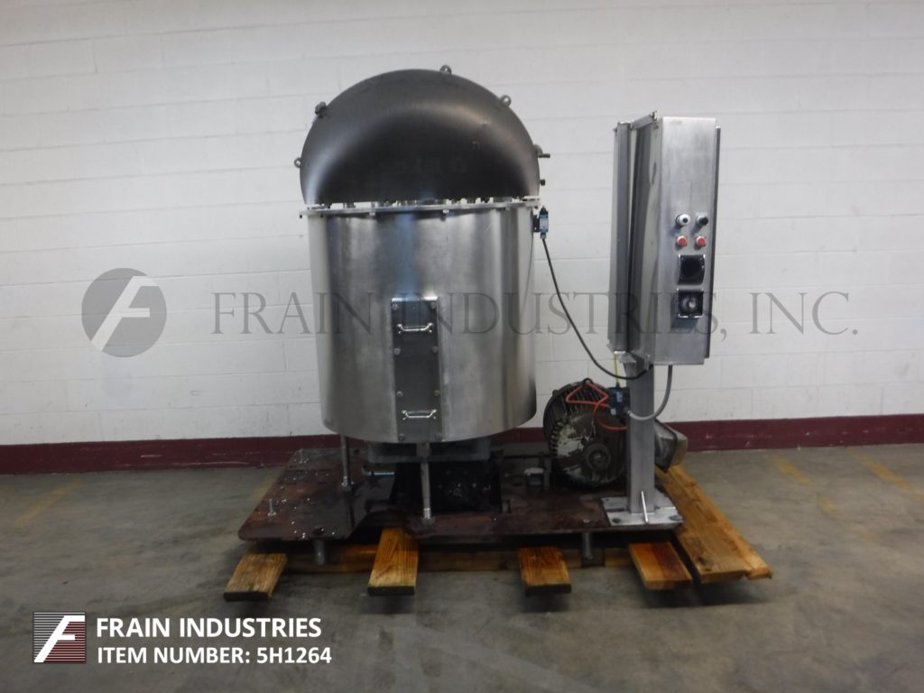 Goodway #VBM-1000, 1000 lb. or 120 gallon capacity, Stainless Steel slurry mixer and transfer system - Image 4