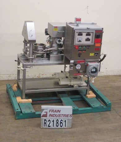 1 gallon Ross #DSLDM1, double planetary mixer, jacketed, 100 psi, temperature probe - Image 5