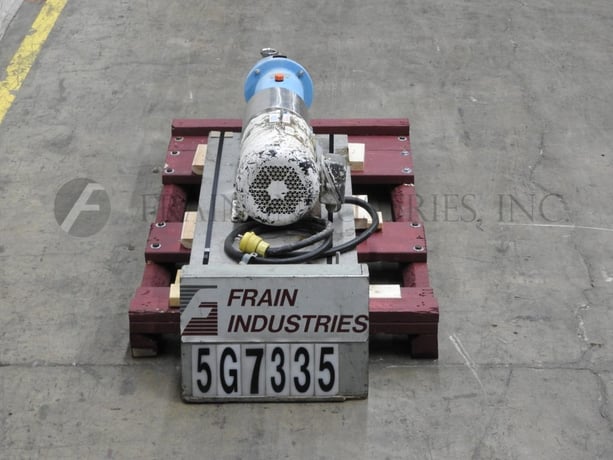 30 GPM @ 150 psi, Waukesha #SP4, Stainless Steel, high shear, positive displacement pump & emulsifier, 2-1/2" - Image 4