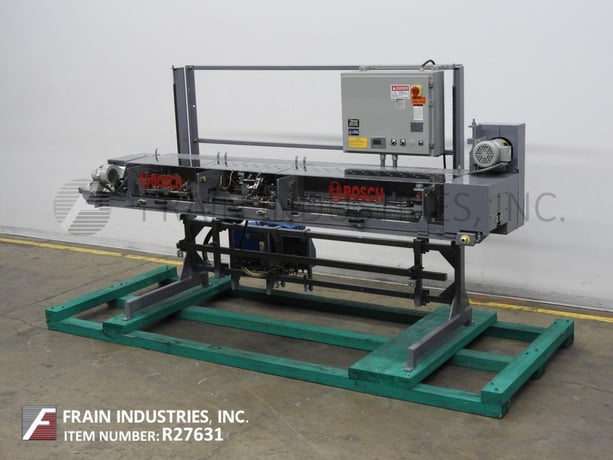 Bosch / Doboy #GS1000S, high speed, mount over conveyor, double fold, hot melt, bag sealer, 0-100 feet per - Image 5
