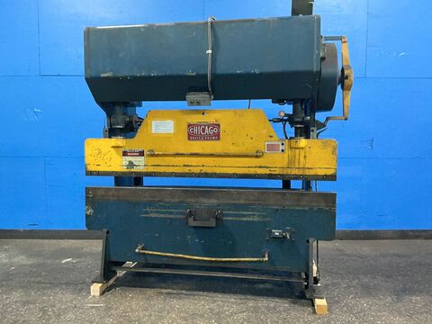 36-55 Ton, Dreis & Krump #68-B, press brake, 8' overall, 3 HP - Image 1