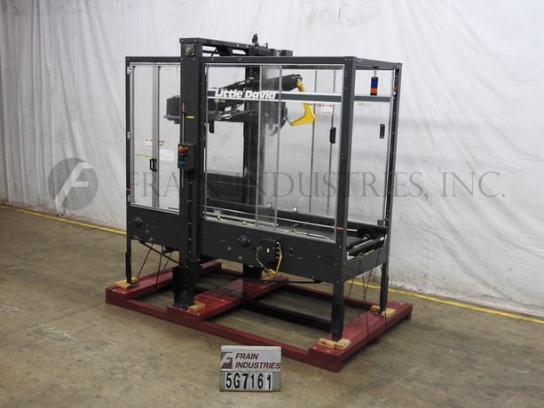Little David #16R, automatic, random, top case closer and tape sealer, 2-10 cases per minute (2 available) - Image 1
