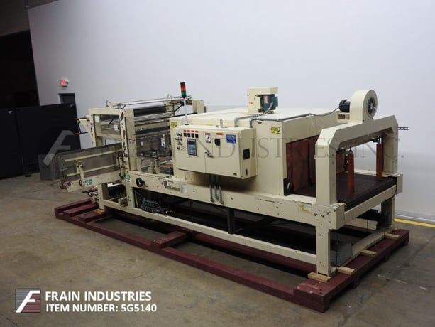 Arpac #108-54, automatic, right angle infeed side seal, shrink bundler, 10-20 bundles per minute - Image 1