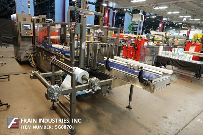 Arpac #BPMP5341, automatic, continuous motion, servo controlled, bottom overlap multipack, shrink wrapper & - Image 3