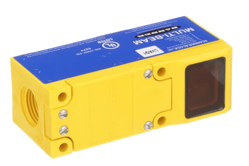 Banner SBLVAG1 19061 MULTI-BEAM 3/4-Wire Scanner Block, Retro, NEW - Image 1