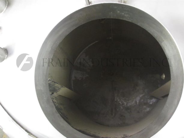 500 gallon Feldmeier, 316 Stainless Steel, low pressure jacketed tank, 51" diameter x 60" straight wall - Image 2