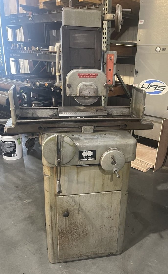 6" x 12" K.O. Lee #S714, Manual Surface Grinder, 7" x 14" Table Travel, Magnetic Chuck, 1 HP, 220/440 V - Image 1
