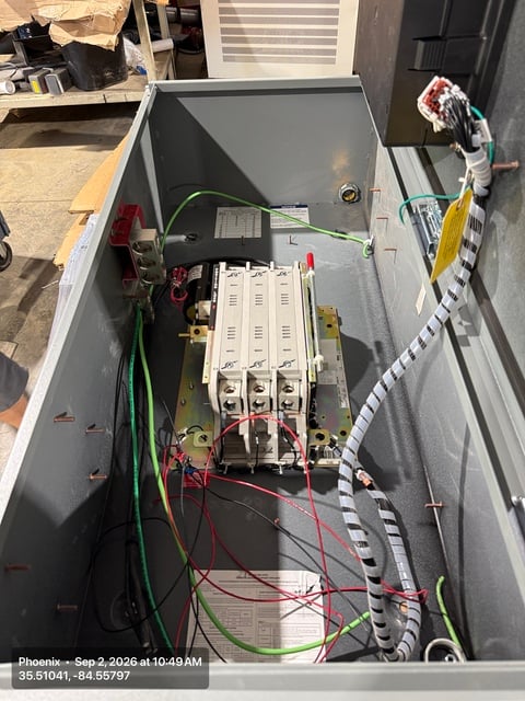 400 Amp. Kohler, Automatic Transfer Switch, 480/277 Volts, 3-pole, open transition, Decision-Maker MPAC 1500 - Image 3