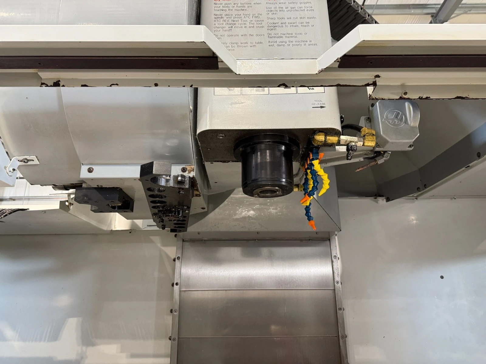 Haas #VF-3BYT, 4-Axis CNC Vertical Machining Center, 40" X, 26" Y, 25" Z, 54" x 24" table, 30 HP, 7500 RPM - Image 7