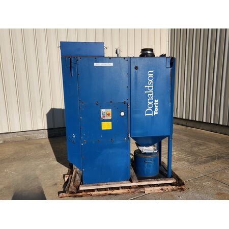800 cfm Donaldson Torit #DFO-2-2, Downflo Oval dust collector, (2) 190 sq.ft. cartridges, 3 HP, 460 V., 3 - Image 3