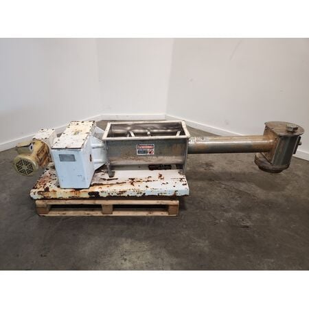5" Acrison #140-0-P, volumetric screw feeder, 304 Stainless Steel, 2 cu.ft. hopper, 120 RPM, 2 HP, 230/460 - Image 2