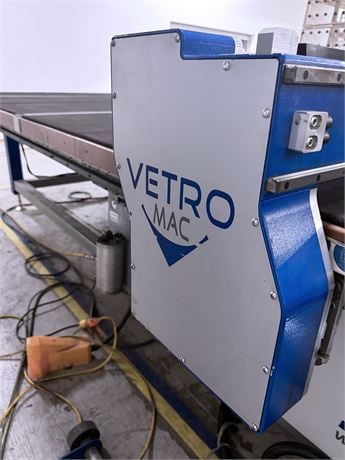 Vetromac #SA-40-26, automatic float glass cutting table, 157" x 102" max. glass, 3/4" thick, 656 FPM, air - Image 4