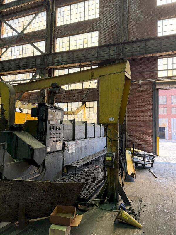 Proceco #RNW-1X4X16-30-S, crankshaft parts washer, 48" x 192" - Image 2