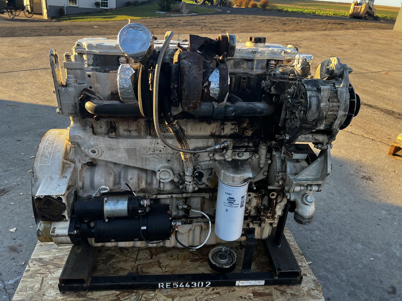 225 HP Caterpillar #C7, industrial diesel engine, sound attenuated enclosure 3, 6885 hours, 2008 - Image 5