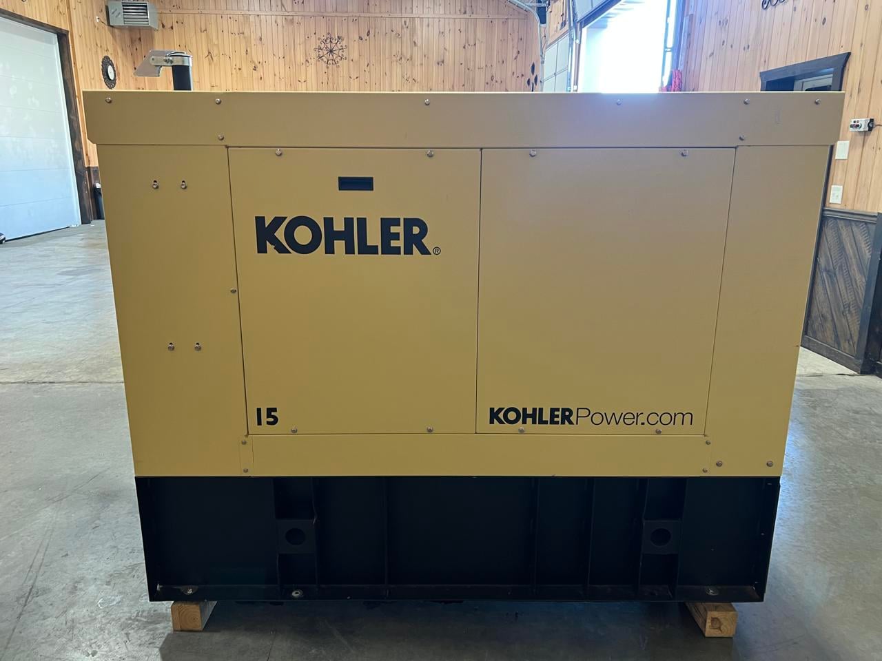 15 KW Kohler #15REOZK, diesel generator set, 120/240 Volts, 1-phase, sound attenuated enclosure, EPA Tier 3 - Image 3
