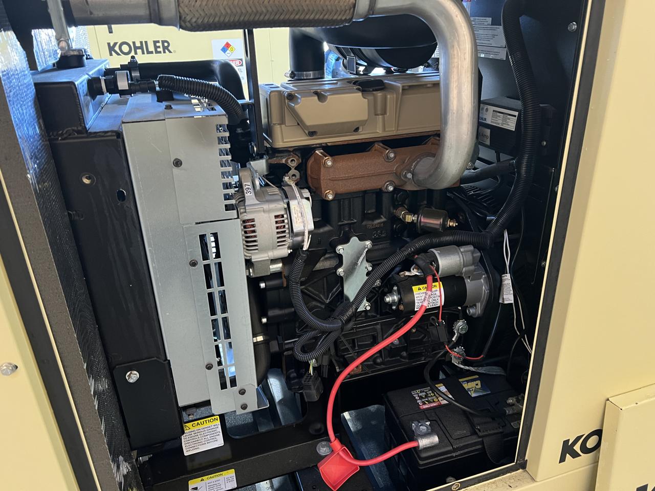 15 KW Kohler #15REOZK, diesel generator set, 120/240 Volts, 1-phase, sound attenuated enclosure, EPA Tier 3 - Image 10