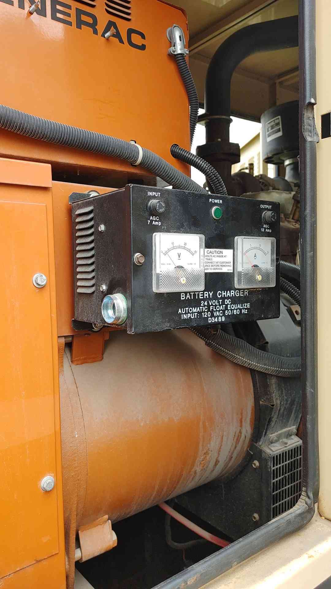 40 KW Generac #2556340200, diesel generator set, 120/240 Volts, 1-phase, 166.6 Amps, 2000 Series, sound - Image 8