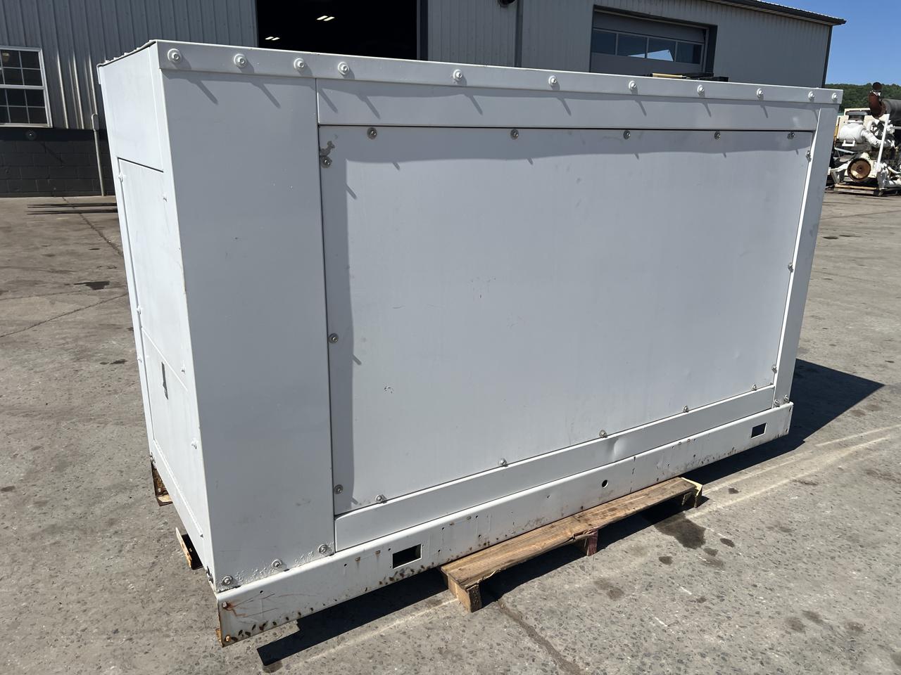 60 KW Kohler #60REOZJ, diesel generator set, 277/480 Volts, 1/3-phase, John Deere 4045TF150 engine, enclosed - Image 1