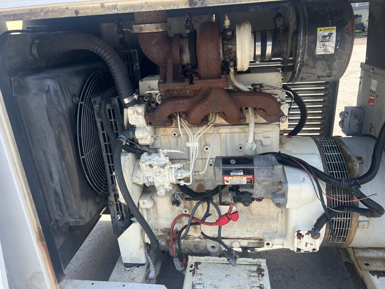60 KW Marathon #361-PSL1602-1, diesel generator set, 277/480 Volts, 1/3-phase, John Deere 4045TF150 engine - Image 6