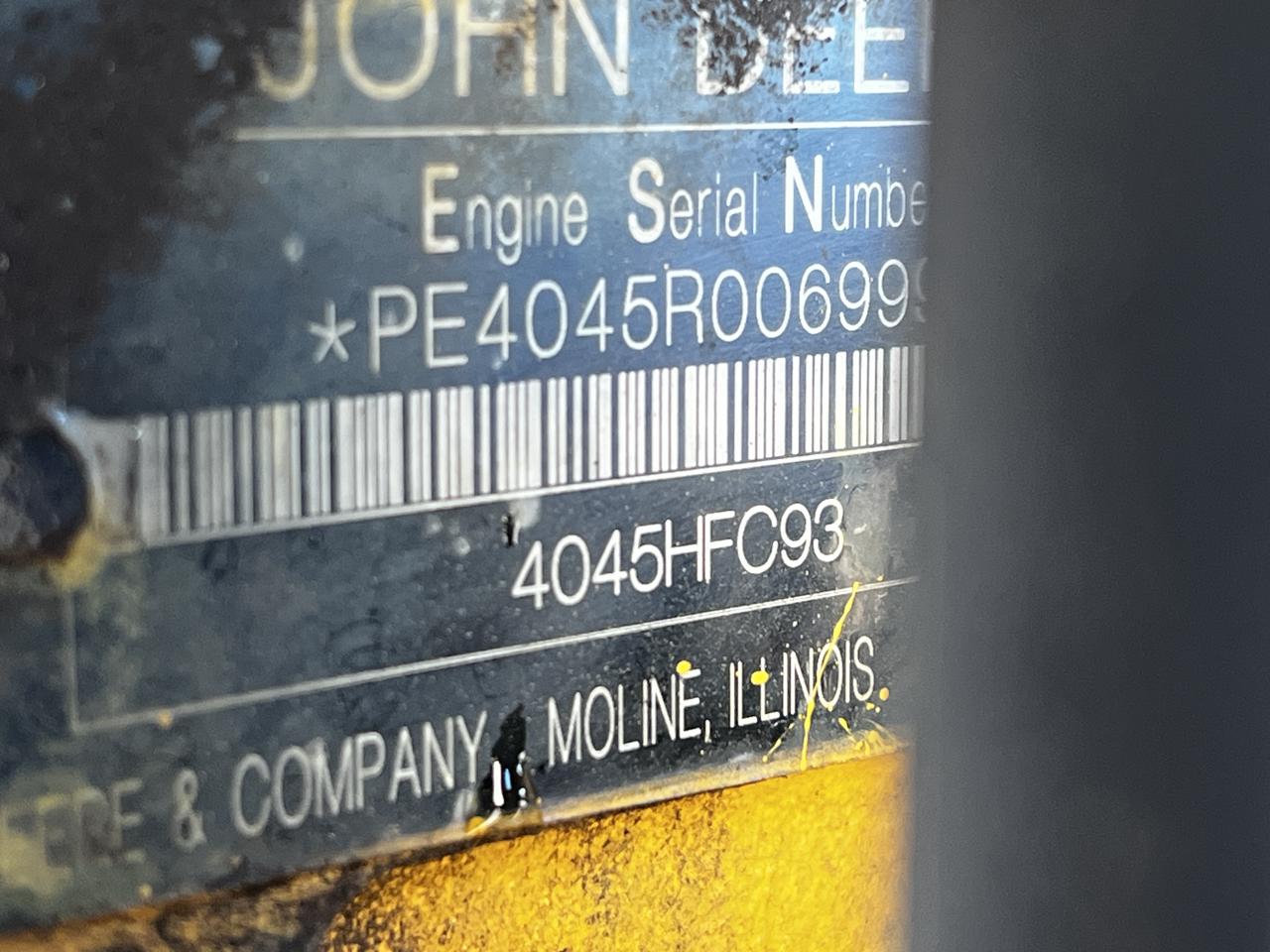 180 HP John Deere #4045HFC93, diesel power unit w/ radiator & controller, no EGR or DPF, 5650 hours, 2012 - Image 10