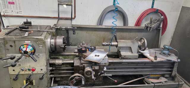 15" x 48" Clausing Colchester, engine lathe, 24" swing in gap, 2.12" bore, D1-6 nose, 16 speeds, 25-2000 RPM - Image 1