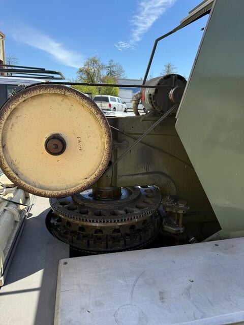 7.5 Ton, Di-Acro #VT-19S, power turret punch press, 18 station, indexing feed table w/pneumatic clamp - Image 7