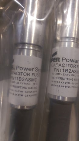 3600 KVAR Eaton Cooper, 19.9/34.5 KV, fused, open rack, 24-150 KVAR, CANS, unused, 2016 - Image 3