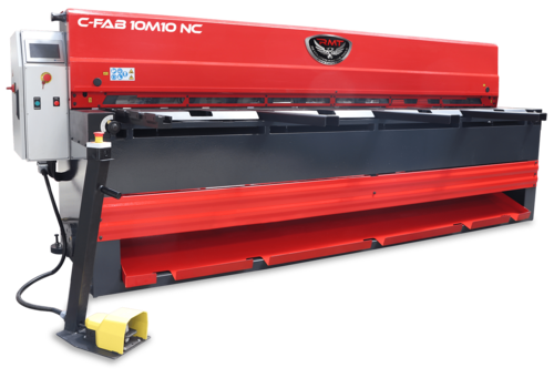 10 gauge x 10' RMT #C-FAB-10M10NC, mechanical power squaring shear, high speed direct drive, 30" NC back - Image 4