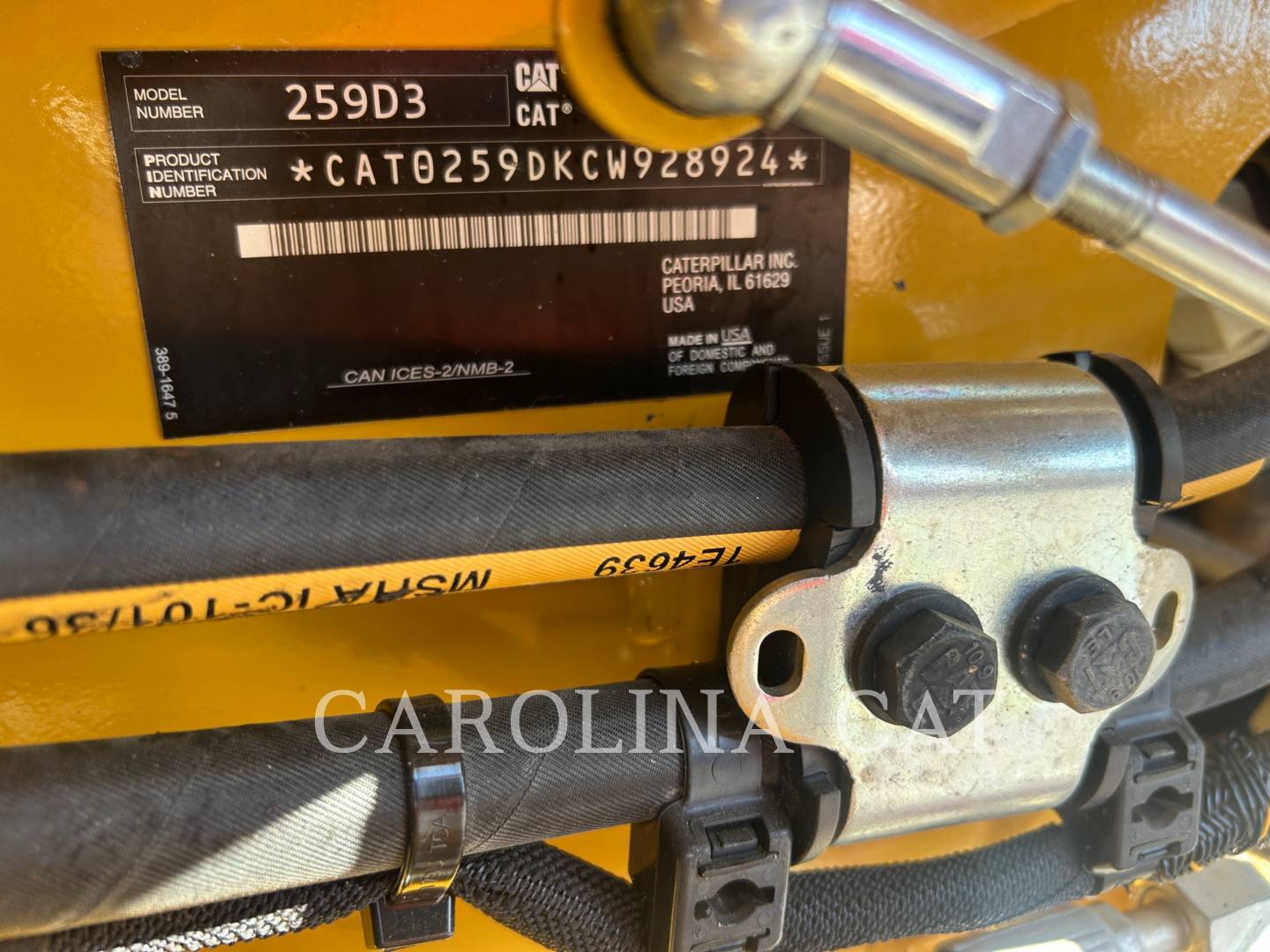 Caterpillar 259D3, 1120 hours, S/N: CW928924, 2023 - Image 6
