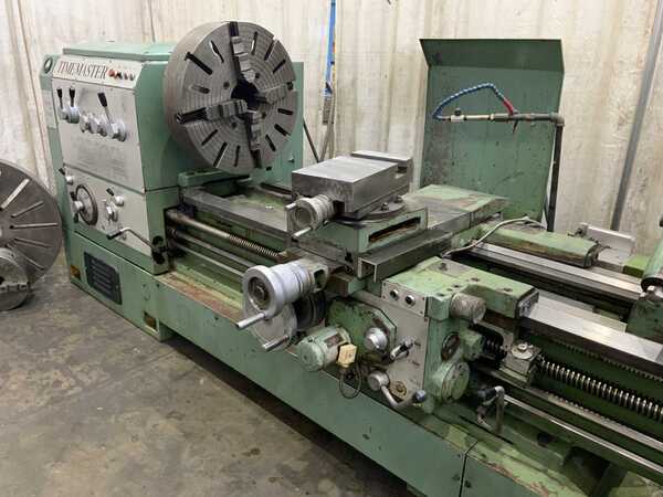 32" x 120" Timemaster, gap bed engine lathe, 40" swing in gap, 19-7/8" swing over cross slide, 4-1/8" bore - Image 2