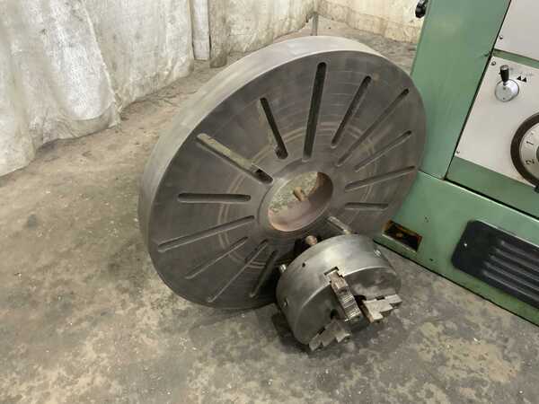 32" x 120" Timemaster, gap bed engine lathe, 40" swing in gap, 19-7/8" swing over cross slide, 4-1/8" bore - Image 7