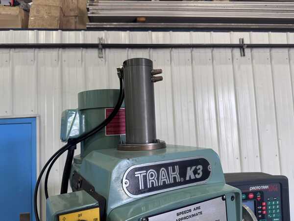 Trak #K3-Edge, CNC vertical bed mill, 10" x 50" table, 32" X, 16" Y, 5" Z, 60-4200 RPM, 2-Axis CNC, digital - Image 7