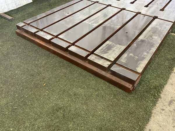 64-1/2" x 104" x 6-1/2", T-slotted plate, (6 available) T-slots - Image 7