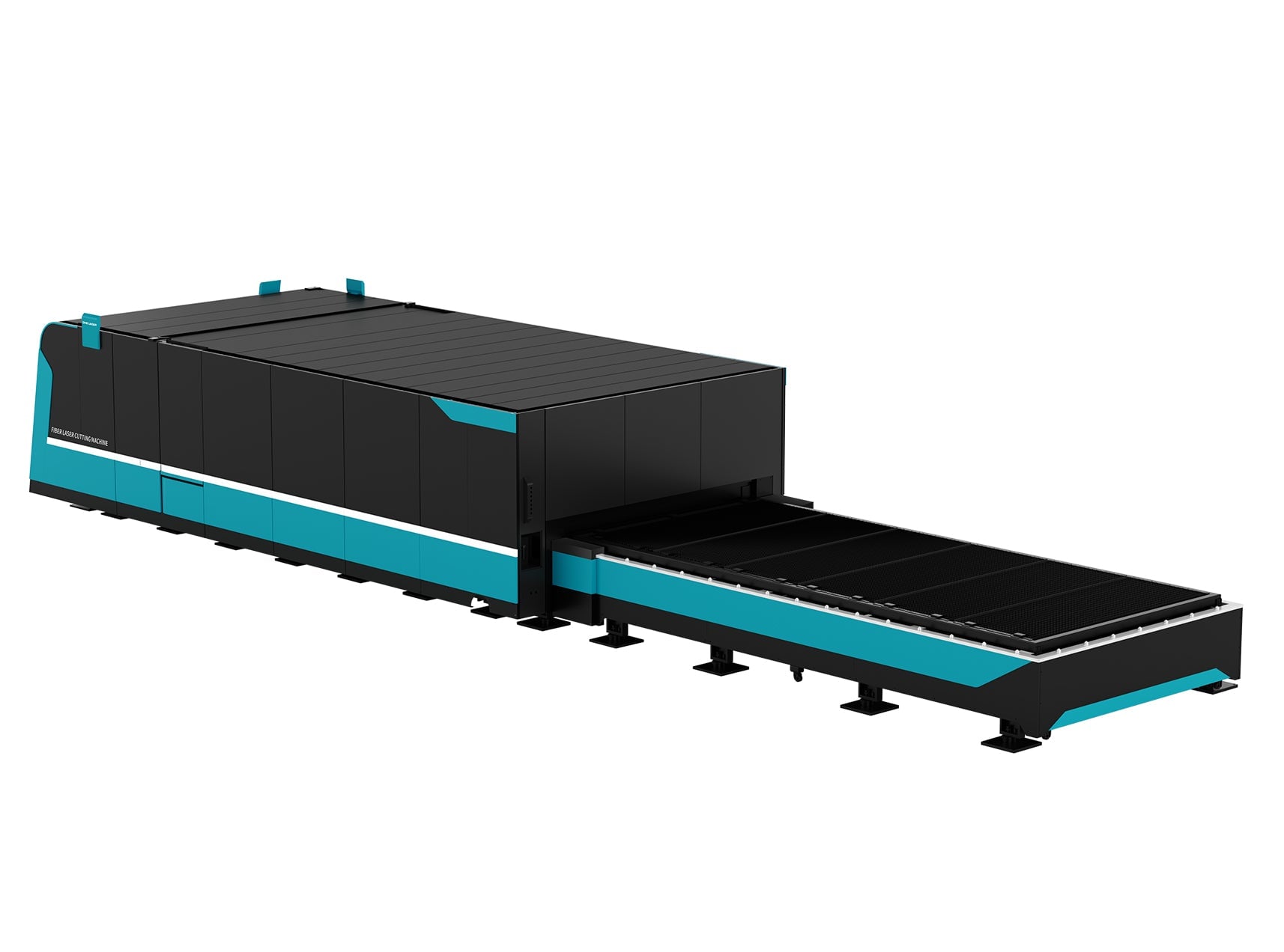 DNE #D-SOAR-1530, CNC fiber laser cutting machine, 6000 watt, 59" x 118" table, Raycus resonator, 1-3/16" - Image 2