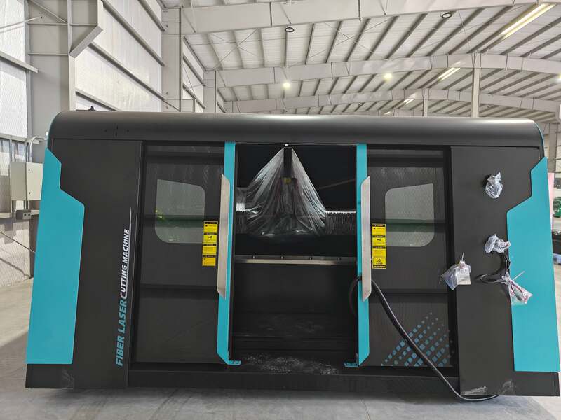 DNE #D-SOAR-2560FCCBSD, CNC fiber laser cutting machine, 12000 watt, 98" x 236" table w/ pallet changer - Image 2