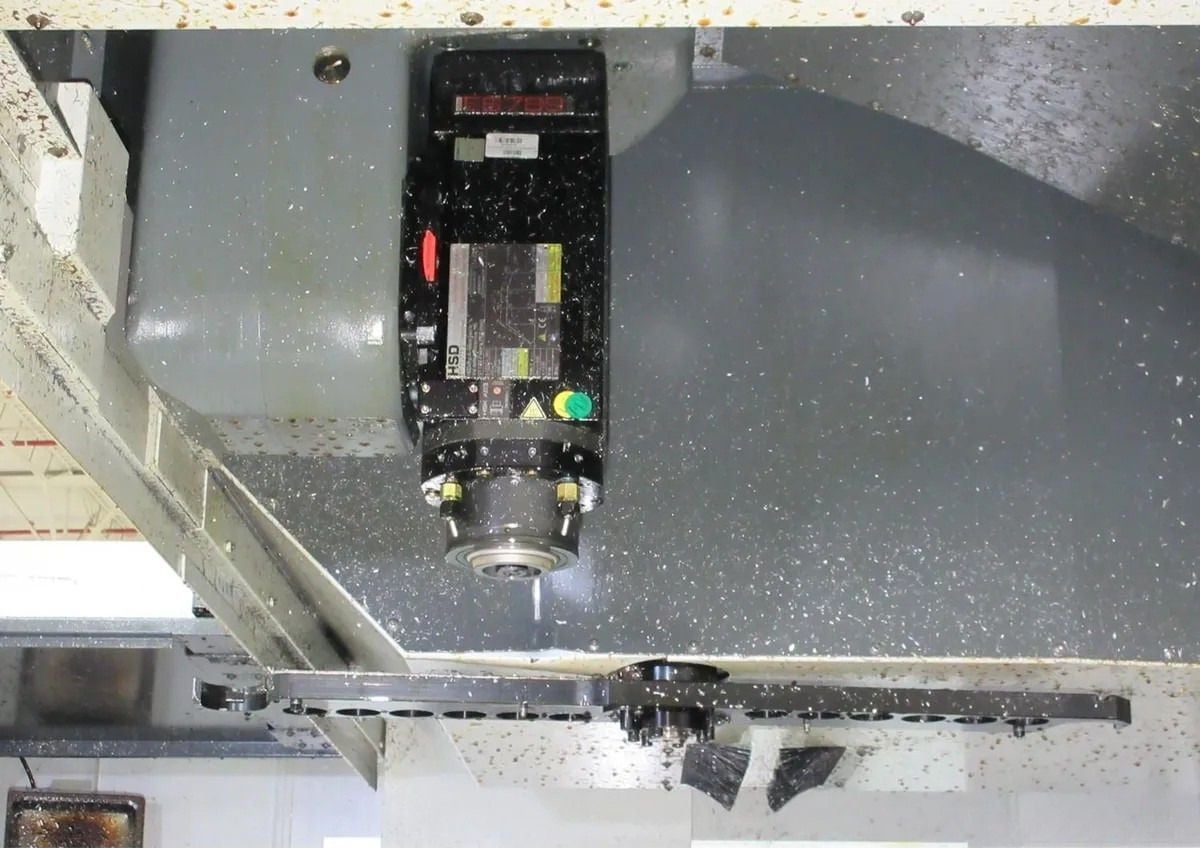 Haas #VR-8, 5-Axis CNC vertical machining center, 50 automatic tool changer, 64" X, 40" Y, 42" Z, 64" x 36" - Image 8