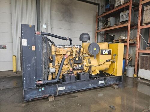 455 KW Caterpillar #C15, diesel generator set, 480 Volts, 3-phase, 18683 hours, 2007 - Image 1