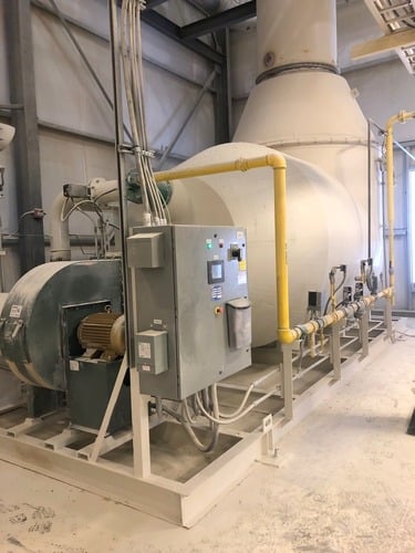 6500 SCFM, Gulf Coast Environmental Systems #65-TO, Thermal Oxidizer, gas fired, 55' insulated stack, (2) New - Image 6