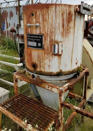 Bowen, lab spray dryer, 30" diameter x 24" H plus cone, 50 PPH evap, 316 Stainless Steel body & centrifugal - Image 9