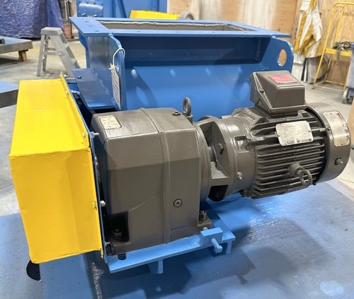 10" x 20" Allied Blower, Rotary Airlock Valve, rubber tip, 3 HP Reliance 841XL severe duty motor, 460 V. - Image 3
