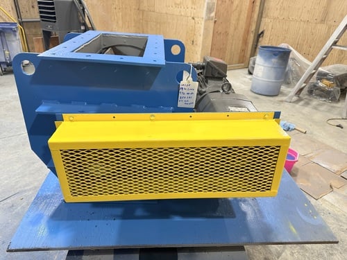 10" x 20" Allied Blower, Rotary Airlock Valve, rubber tip, 3 HP Reliance 841XL severe duty motor, 460 V. - Image 4